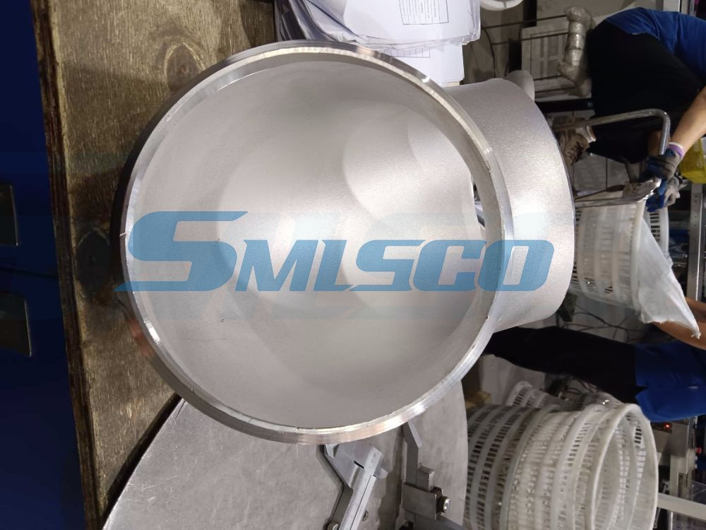 ASTM A403 WP304L 316L/Ti غطاء نهاية من الفولاذ المقاوم للصدأ بعقب اللحام تركيب الأنابيب