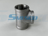 ASTM CF8M 316 TEE الفولاذ المقاوم للصدأ BSP DN100 150LB المياه الصناعية في المخزون